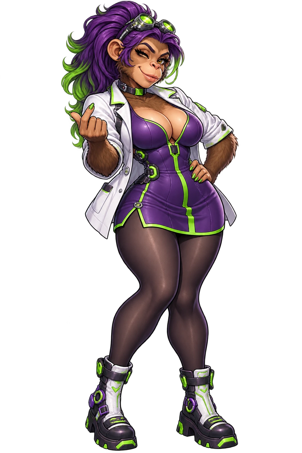 Lady ape decoy
